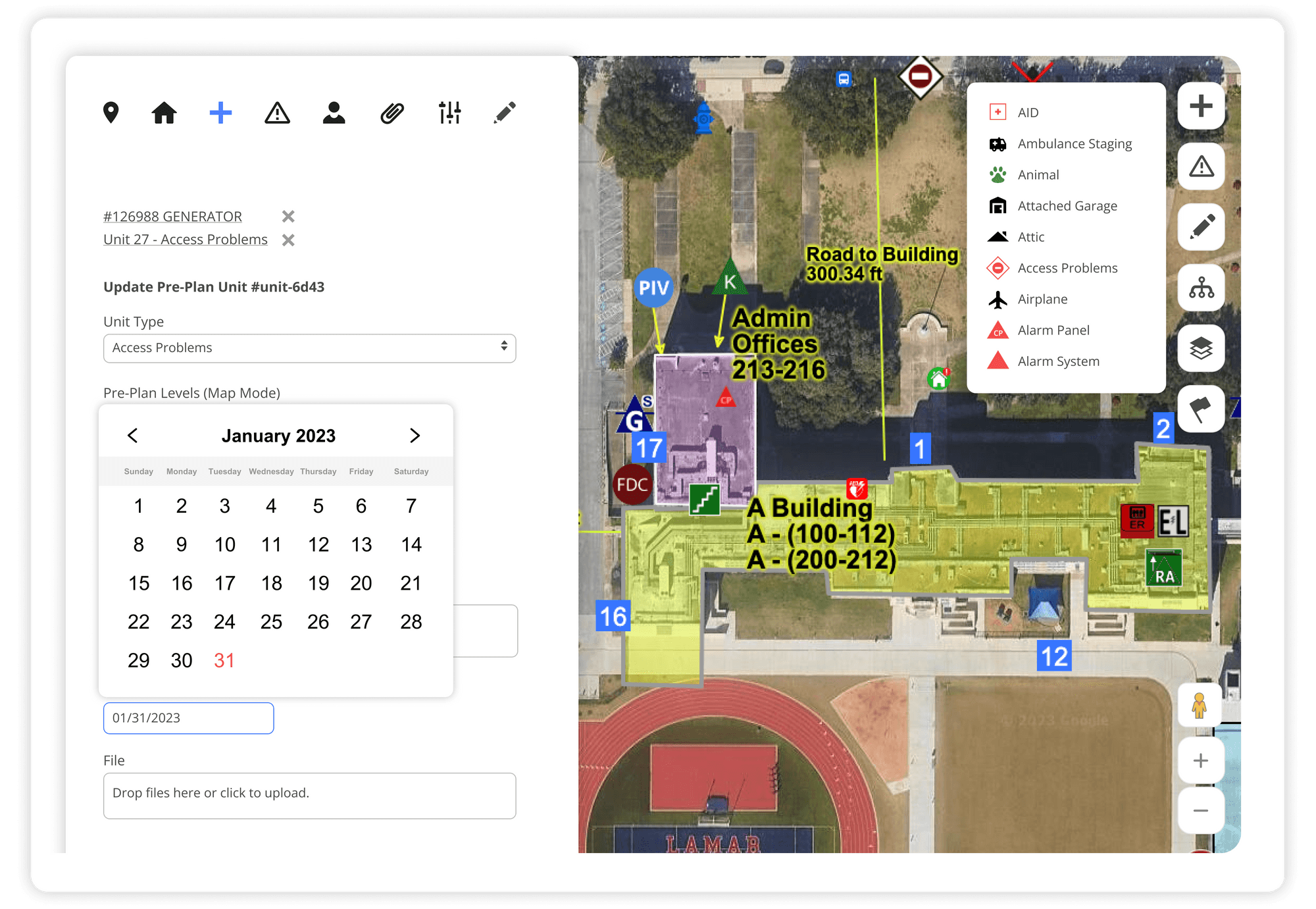 PreIncident Planning Software Fire PrePlan Software